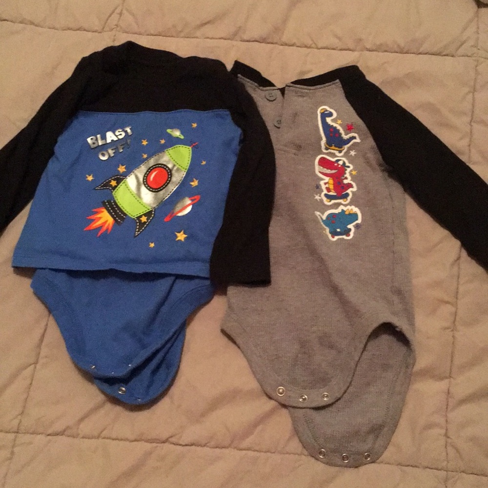 2 body suits 18m